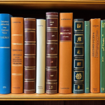** A translator's bookshelf filled with various books, including dictionaries, language guides, and specialized translation resources. Consider adding a magnifying glass or a notepad and pen to convey the analytical and meticulous nature of the profession. The bookshelf could have a slightly worn look, suggesting a well-used and loved collection.

**